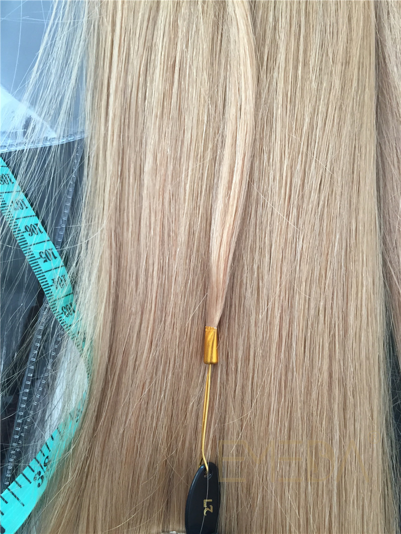 Pre bonded Human Keratin I U V Flat Tip Hair Extension YL256